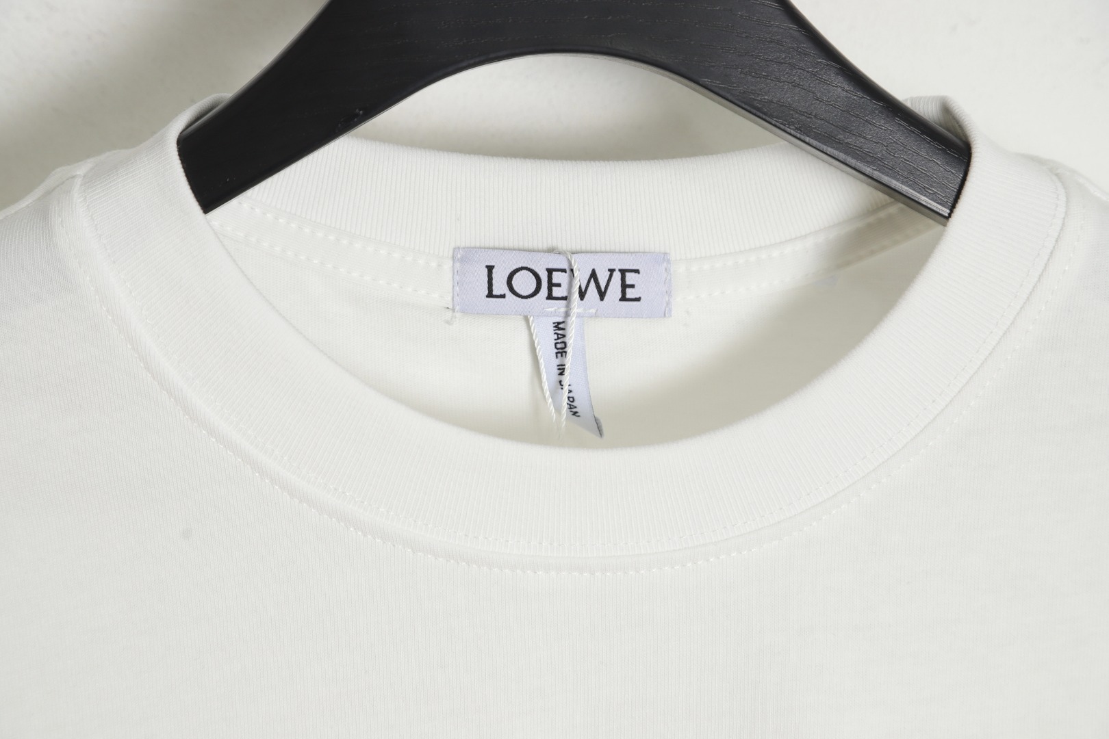 LOEWE 罗意威 胸前彩色Logo图案刺绣短袖