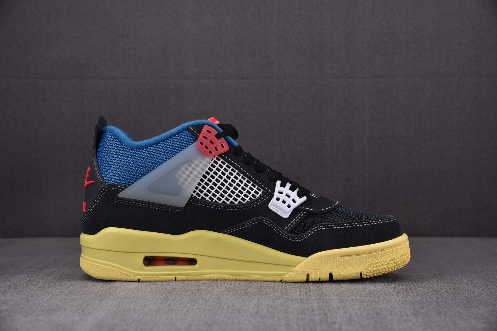 AJ4UN黑蓝尺码40-48.5纯原版出品-外贸订单-UnionLAxAirJordan4RetroSP