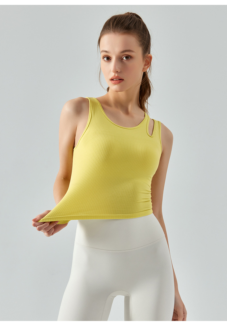 Lululemon tank yoga black and white