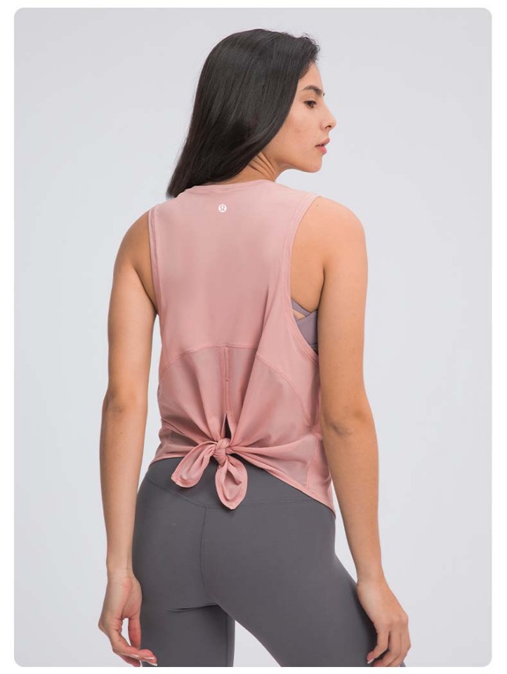 Lululemon tank yoga pink