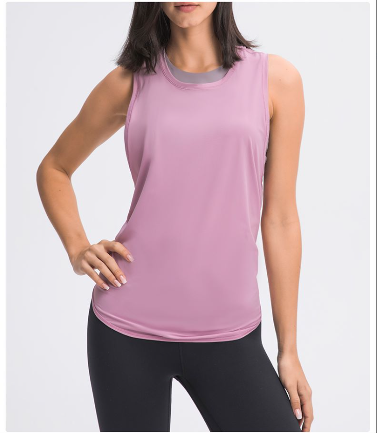 Lululemon tank yoga pink