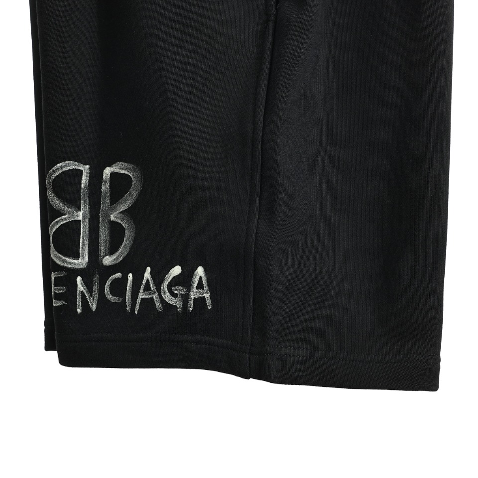 Balenciaga/巴黎世家22SS双B夜光短裤