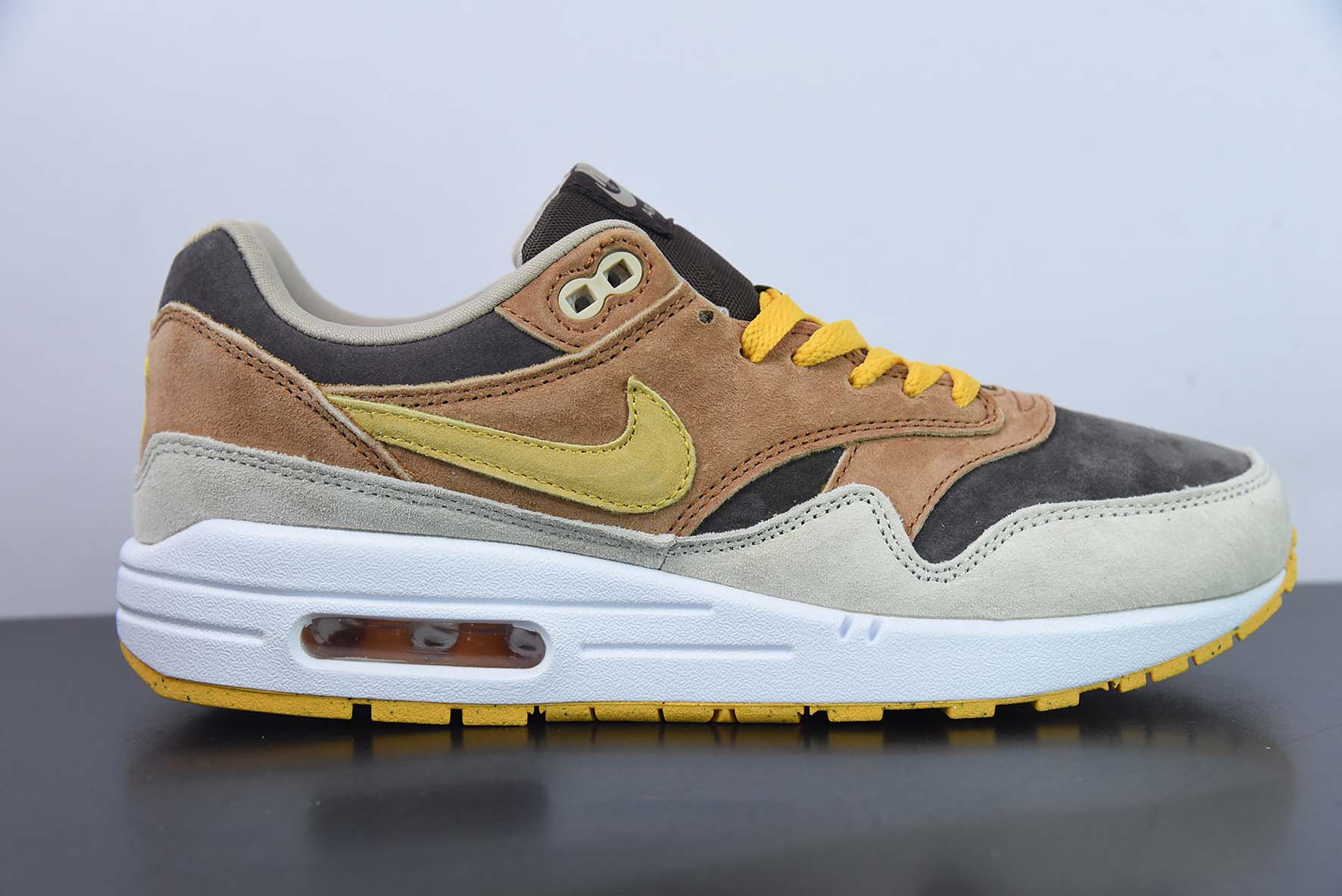 [Air Force Series]NK Air Max 1 brown Original cardboard original last to creat