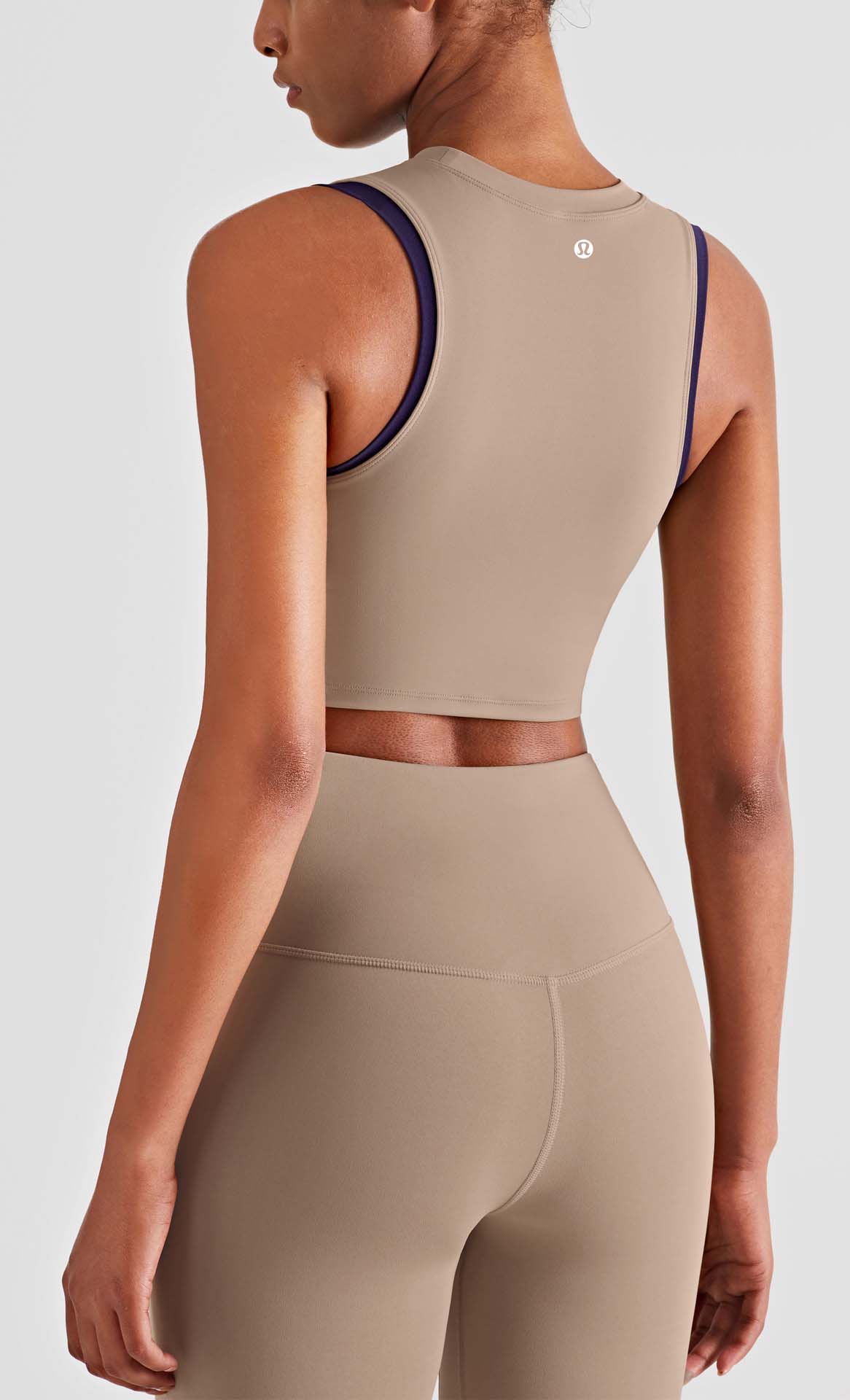 Lululemon tank yoga light blue
