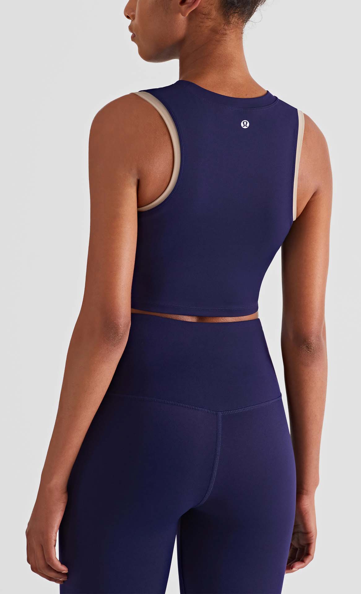 Lululemon tank yoga light blue
