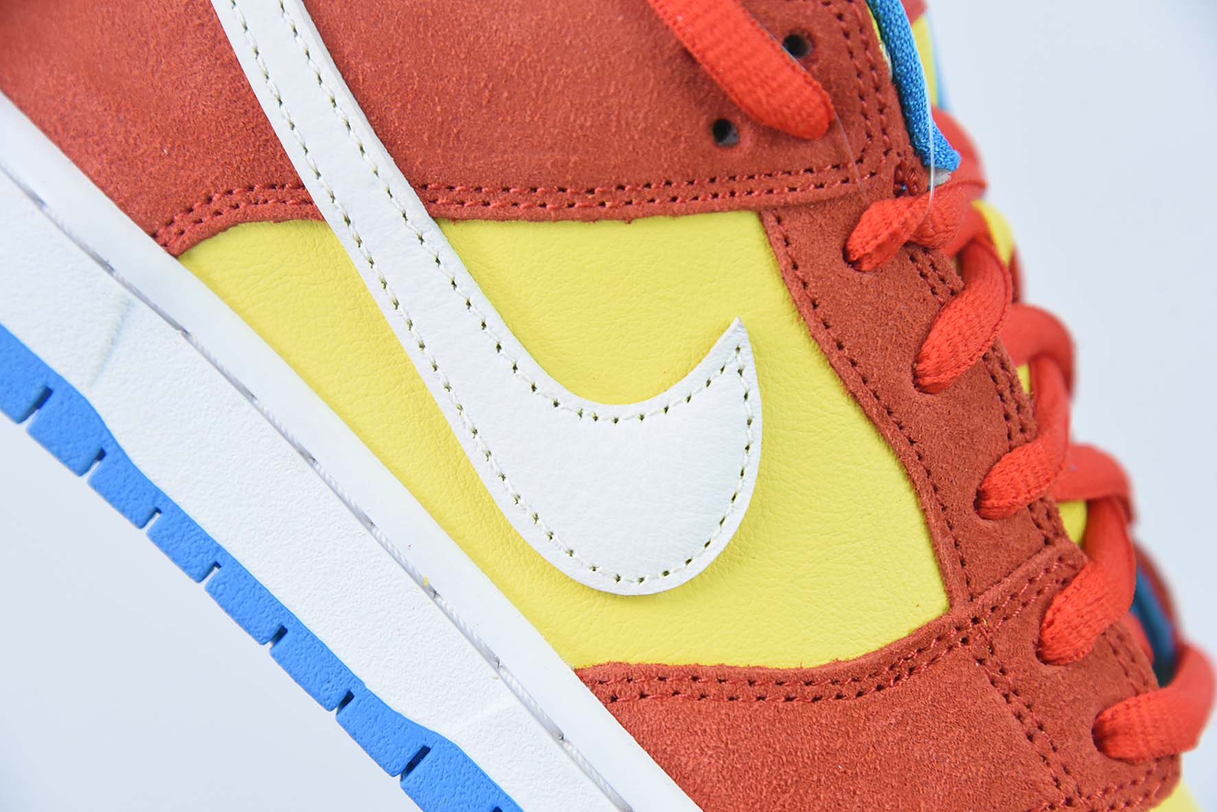 耐克Nike SB Dunk Low"Bart Simpson"扣篮系列低帮休闲运动滑板板鞋“辛普森黄橙蓝” 货号:BQ6817-602