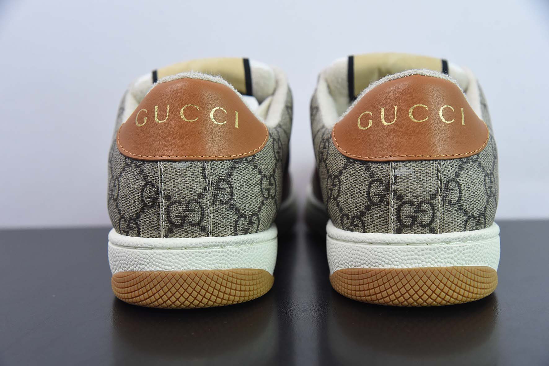 Gucci Distressed Screener sneaker古驰小脏鞋系列
