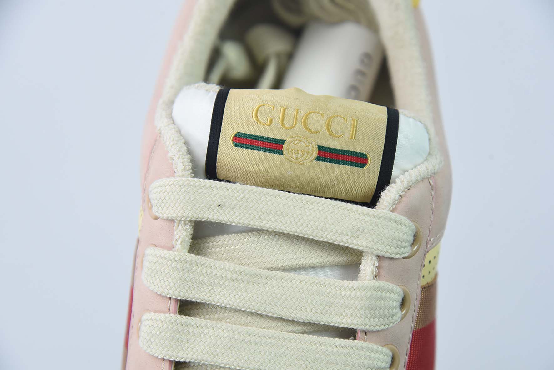Gucci Distressed Screener sneaker古驰小脏鞋系列