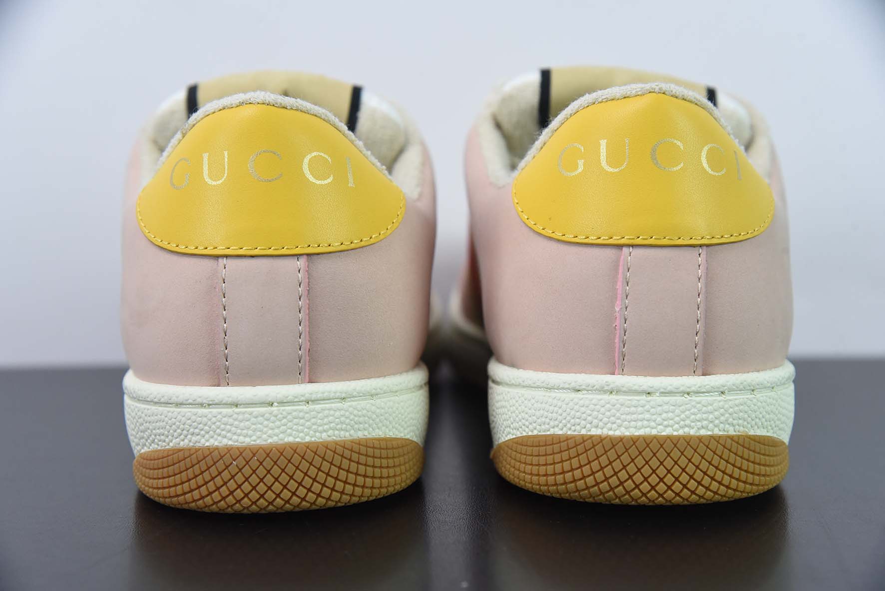 Gucci Distressed Screener sneaker古驰小脏鞋系列