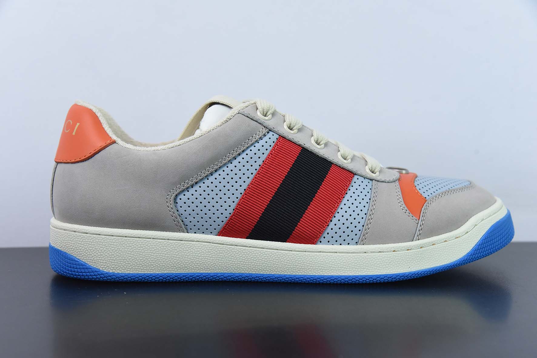 Gucci Distressed Screener sneaker古驰小脏鞋系列