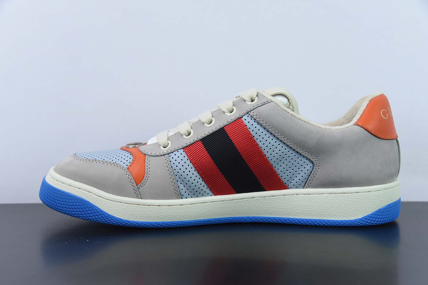 Gucci Distressed Screener sneaker古驰小脏鞋系列