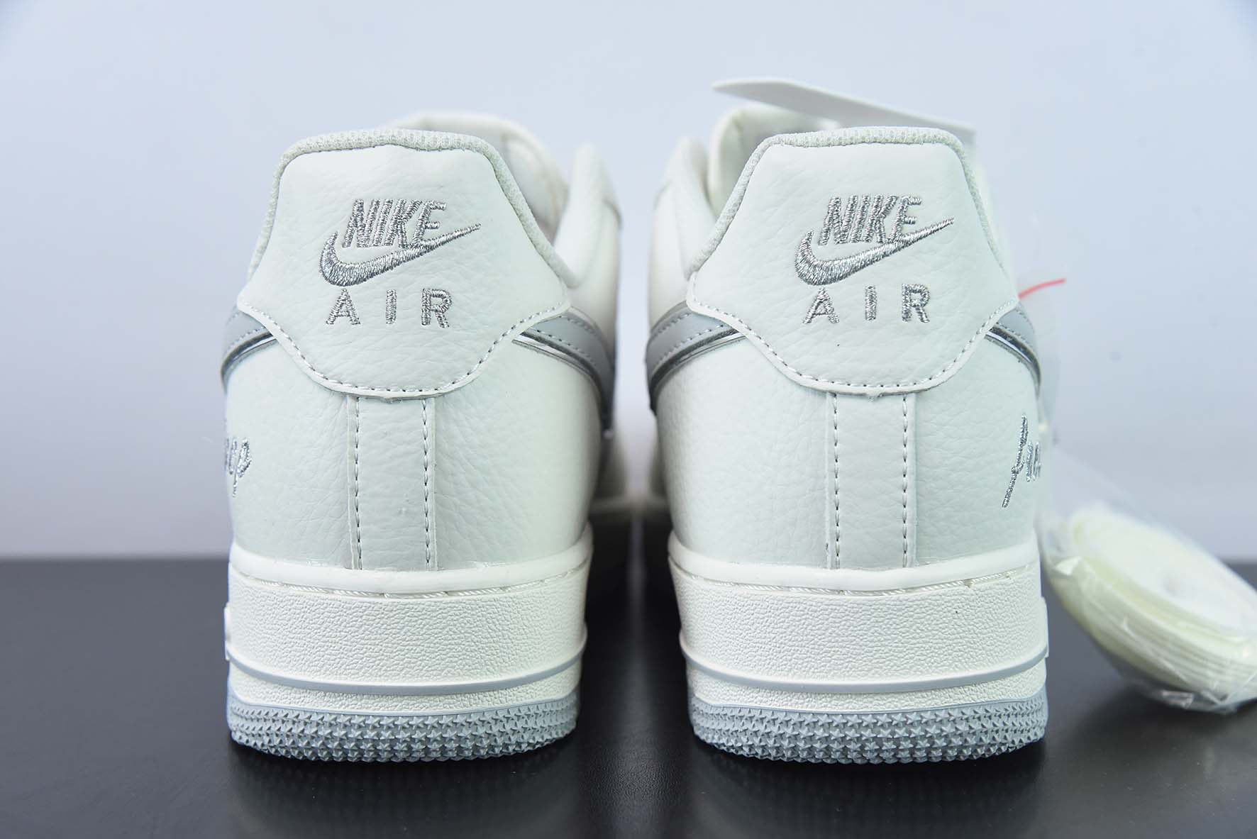 Nike Air Force 1 Low '07 “Keep Fresh”灰银小勾低帮空军一号休闲板鞋货号：BM1996-033