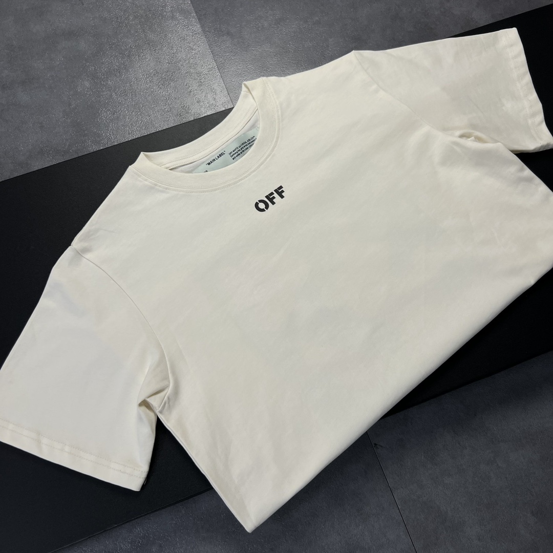 170 高版本OFF-WHITE 22SS经典花卉箭头短袖