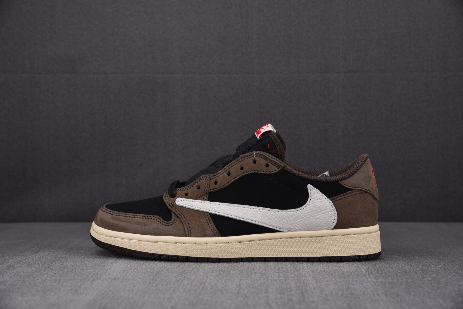 AJ1Low深棕倒钩鞋码40.5-47.5纯原版出品-TravisScottxAirJordan1Low