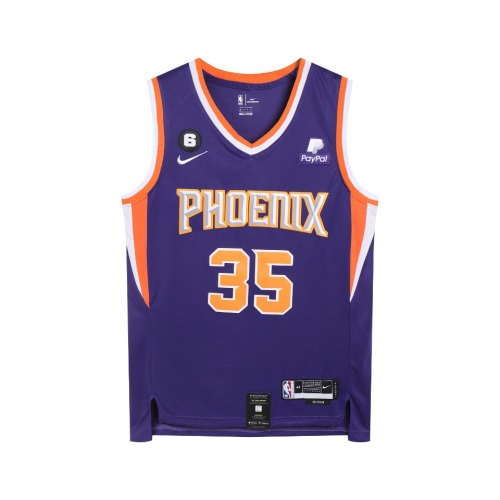 Nike NBA Kevin Durant #35 Phoenix Suns Jersey - Purple, Sizes S-XXL