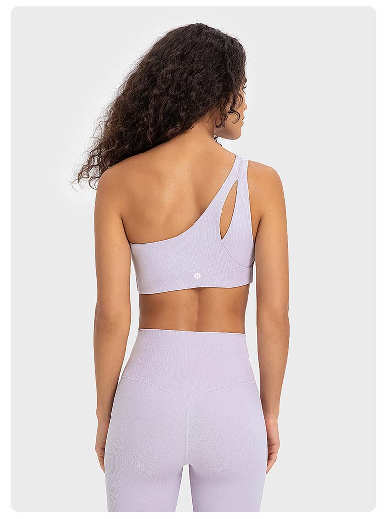 Lululemon sports bra yoga light lavender