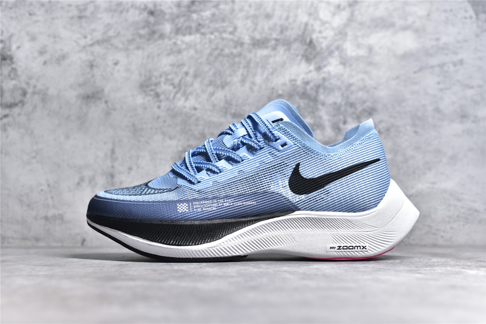 #原装级别 NK ZoomX Vaporfly Next% 2 马拉松跑步鞋二代 CU4111-401 鞋面使用了全新 Vaporweave 科技，这种类似蝉翼的材质相比 Flyknit 更加轻薄透气，非对称的鞋带系统和泡棉护垫的加入令舒适度更高，采用醒目的绿色作为主色调，鞋头辅以超大的 Swoosh 点缀，再配上流线型外观设计 尺码：36 36.5 37.5 38 38.5 39 40 40.5 41 42 42.5 43 44 44.5 45-选品中心