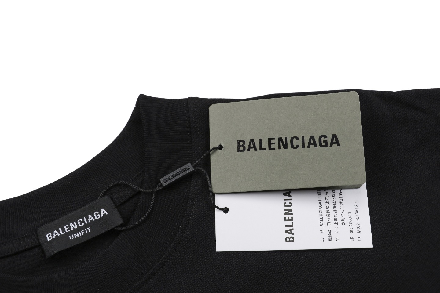 Balenciaga/巴黎世家 23ss 双B手绘夜光印花短袖