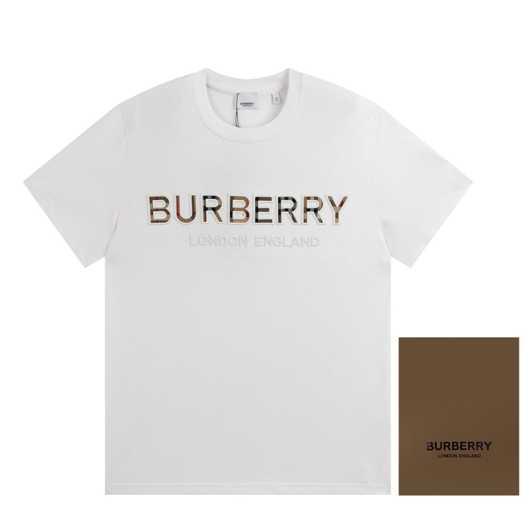 Where Can I Find
 Burberry Clothing T-Shirt Replica Sale online
 Embroidery Cotton Fashion