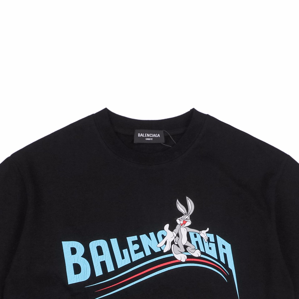 170 Balenciaga/巴黎世家 23ss 可乐兔印花短袖