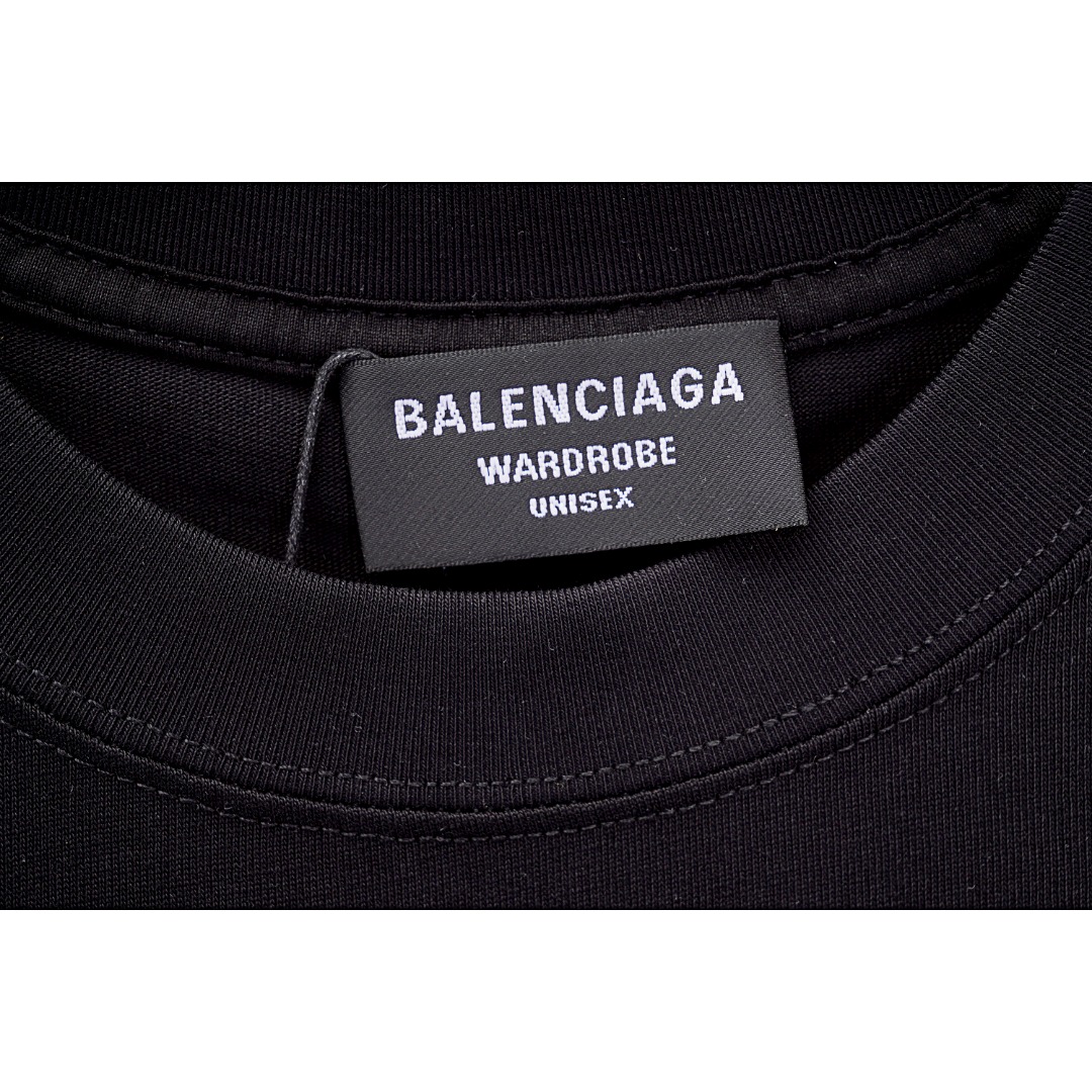 Balenciaga/巴黎世家BLCG 23SS 字母标志logo短袖T恤