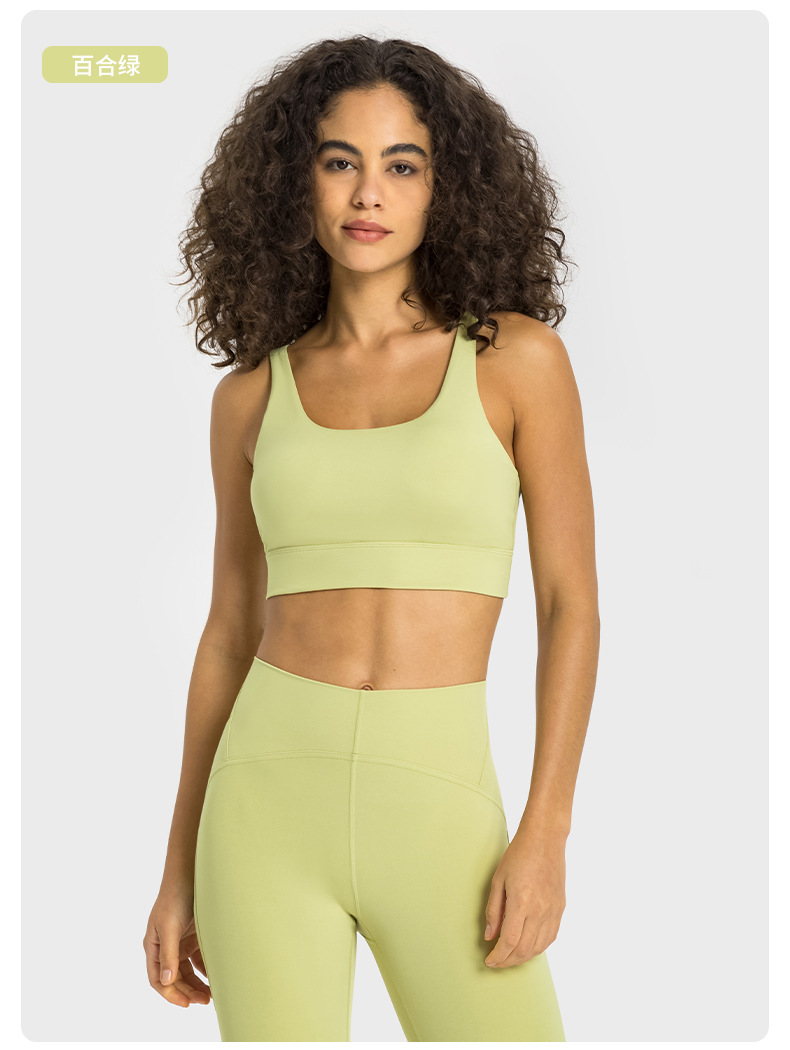 Lululemon sports bra yoga black