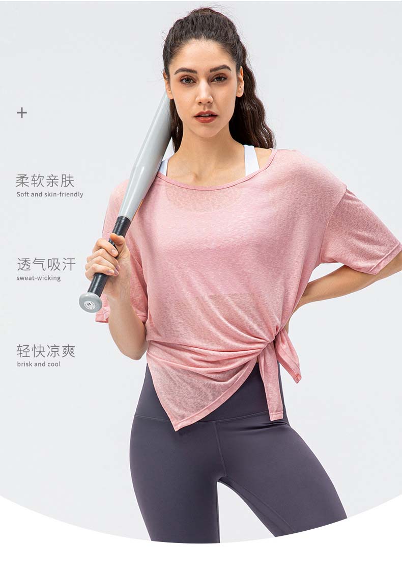 Lululemon t-shirt yoga black and gray