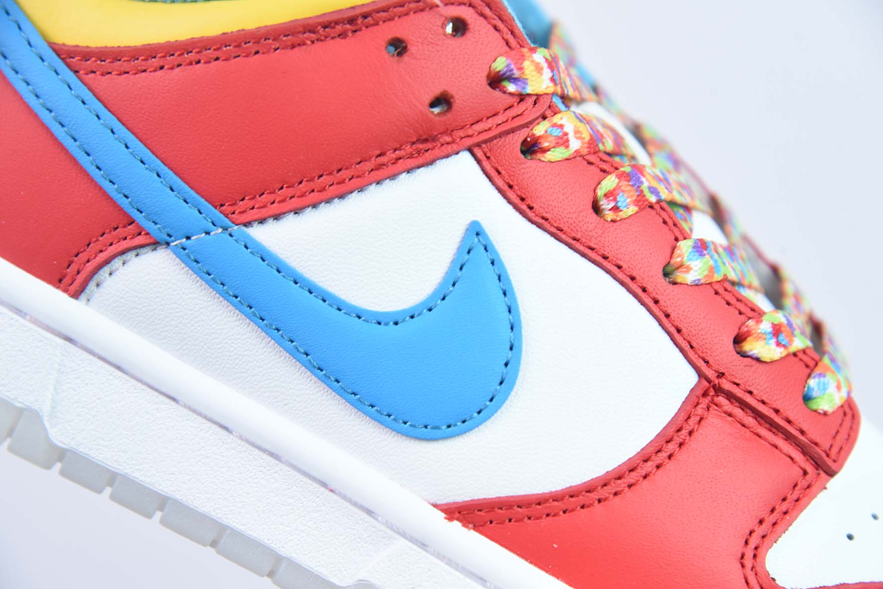 Nike Dunk Low "Fruity Pebbles"詹姆斯联名 水果麦低帮运动鞋 货号:DH8009-600