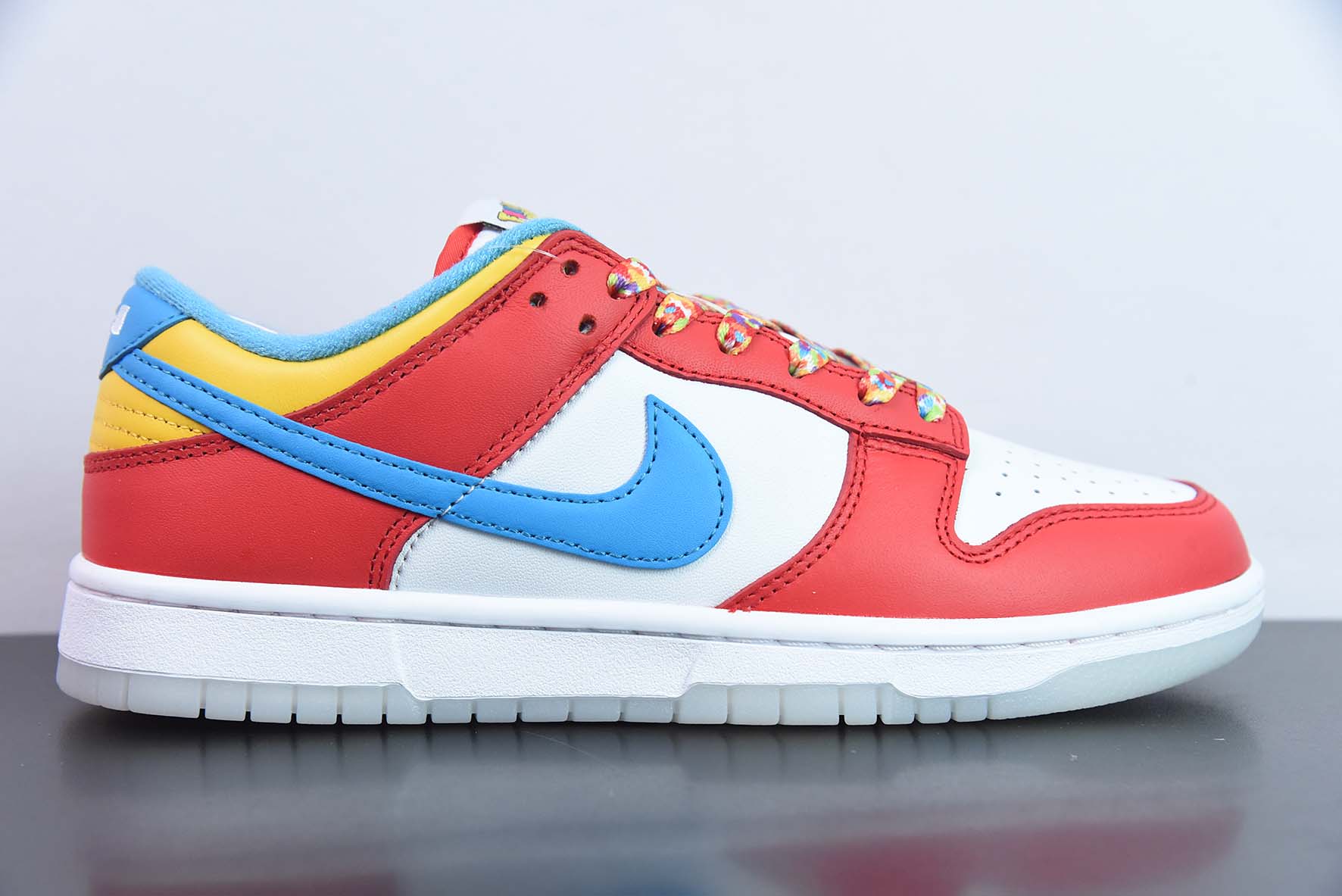 Nike Dunk Low "Fruity Pebbles"詹姆斯联名 水果麦低帮运动鞋 货号:DH8009-600