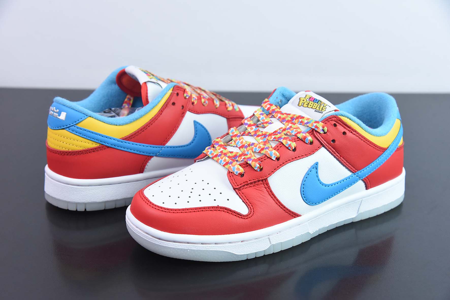 Nike Dunk Low "Fruity Pebbles"詹姆斯联名 水果麦低帮运动鞋 货号:DH8009-600