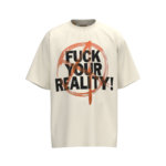 Gallery Dept Clothing T-Shirt Apricot Color Printing Short Sleeve