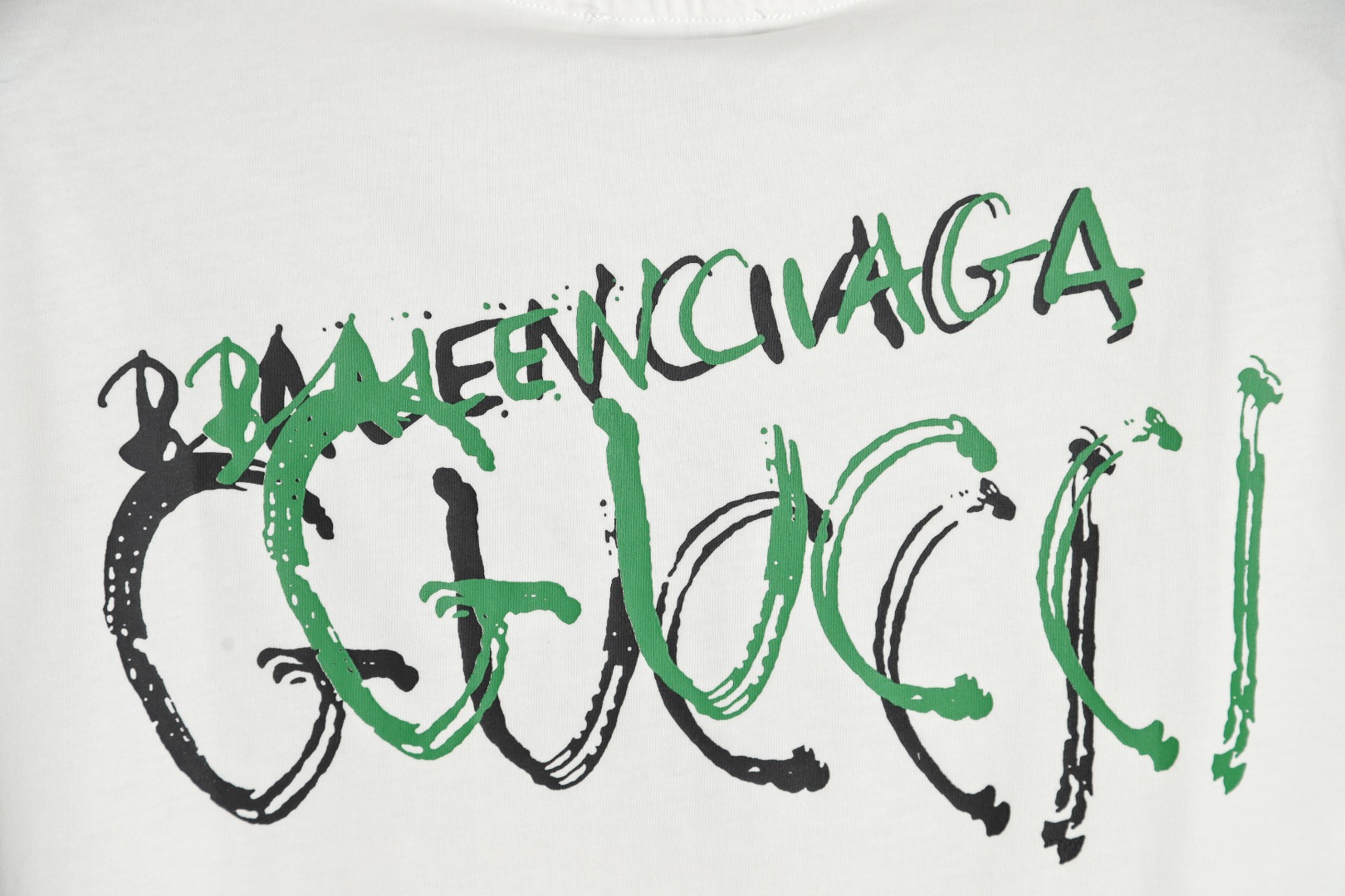 170 BalenciagaGucci 巴黎世家古驰联名 白绿