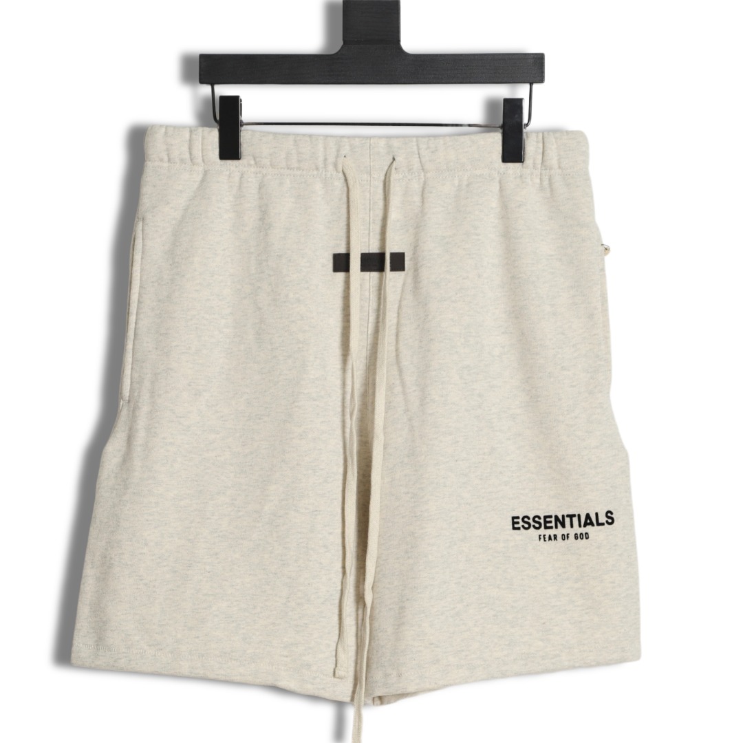 170 Fear of God FOG essential 复线 老款植绒字母短裤