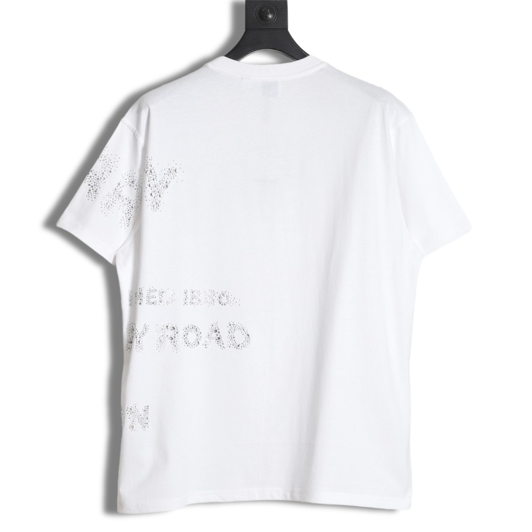 200 Burberry 巴宝莉 23SS Horseferry烫钻LOGO短袖T恤