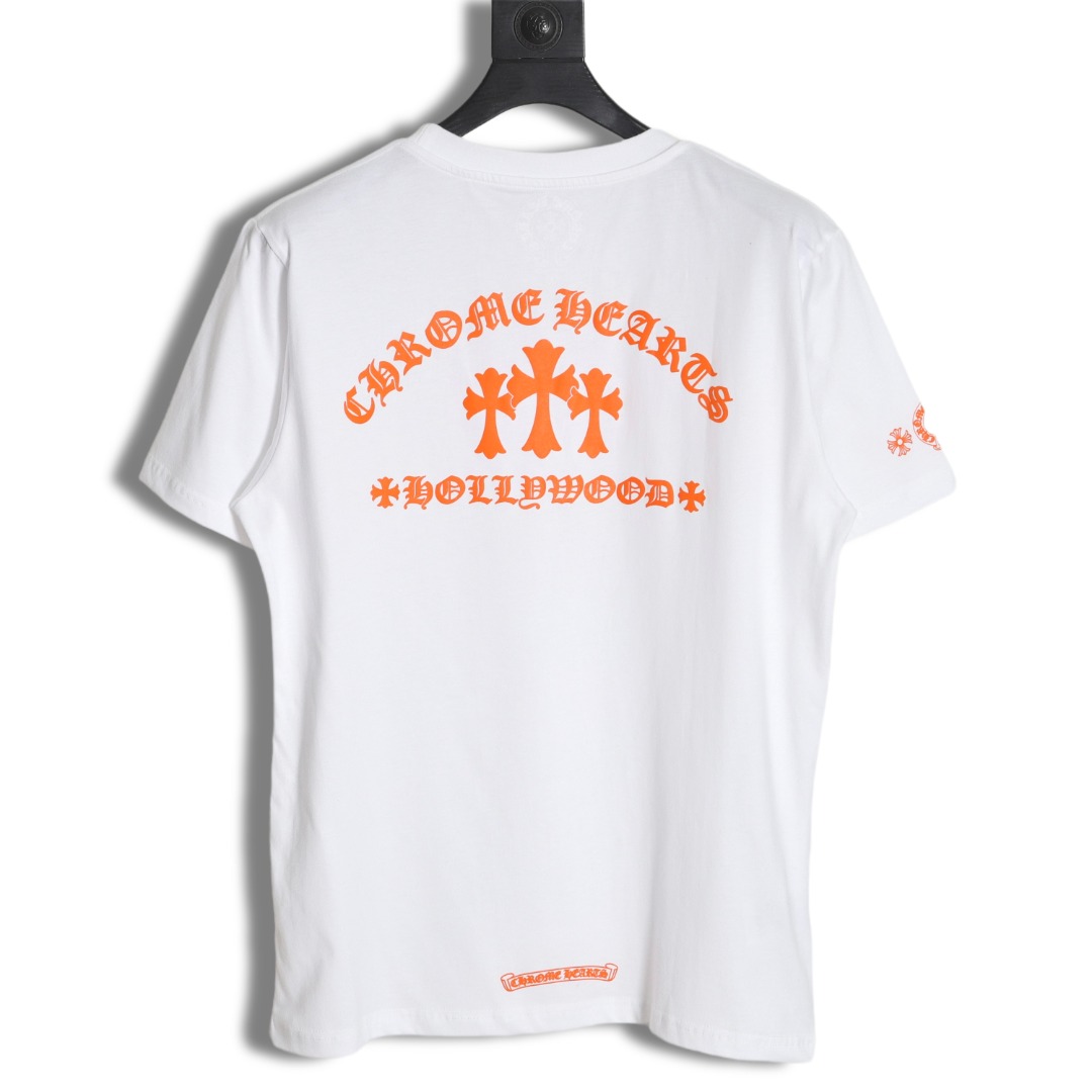180 Chrome Hearts 23SS 克罗心十字架短袖T恤