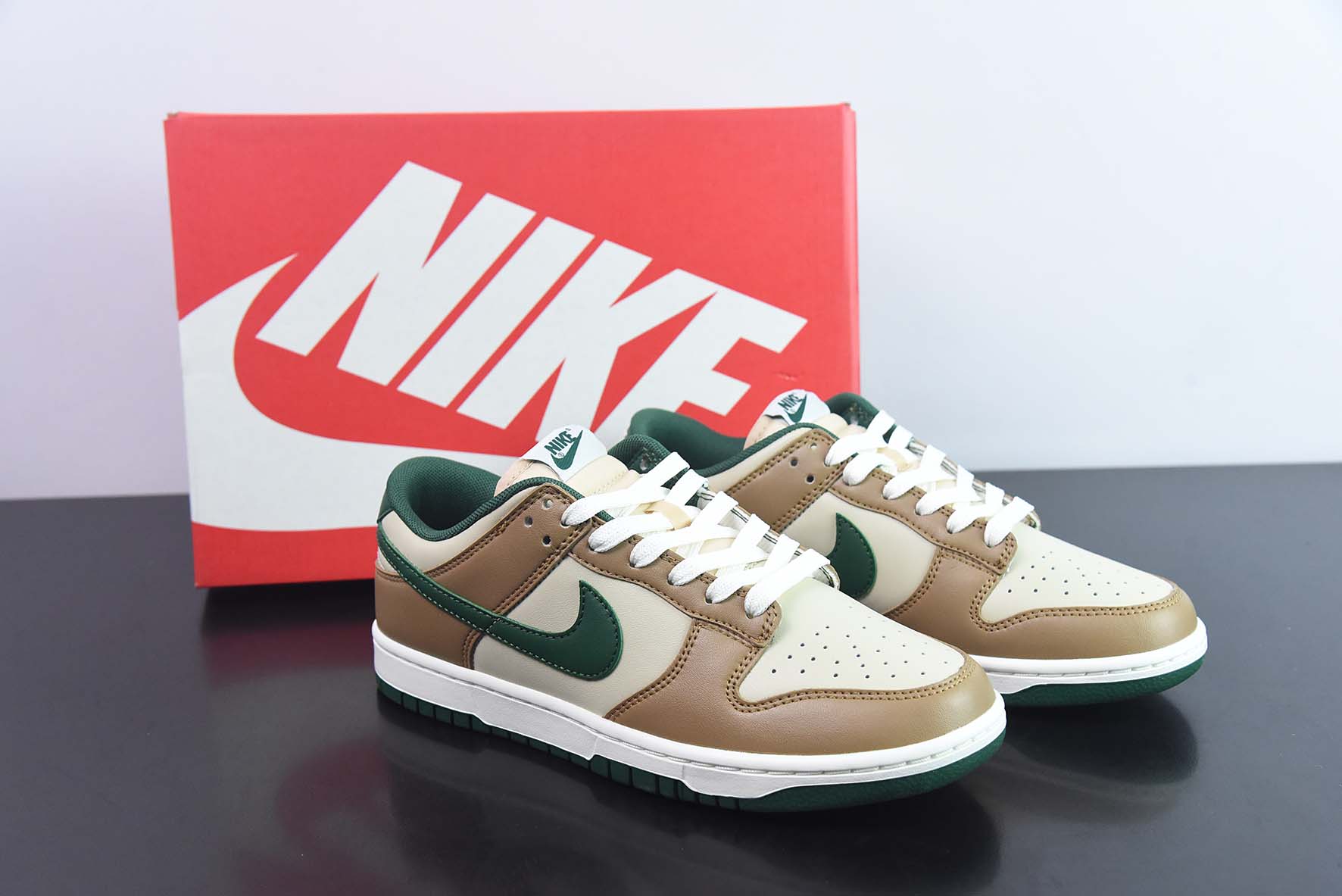 Nike Dunk Low “Brown Green” 货号:FB7160-231