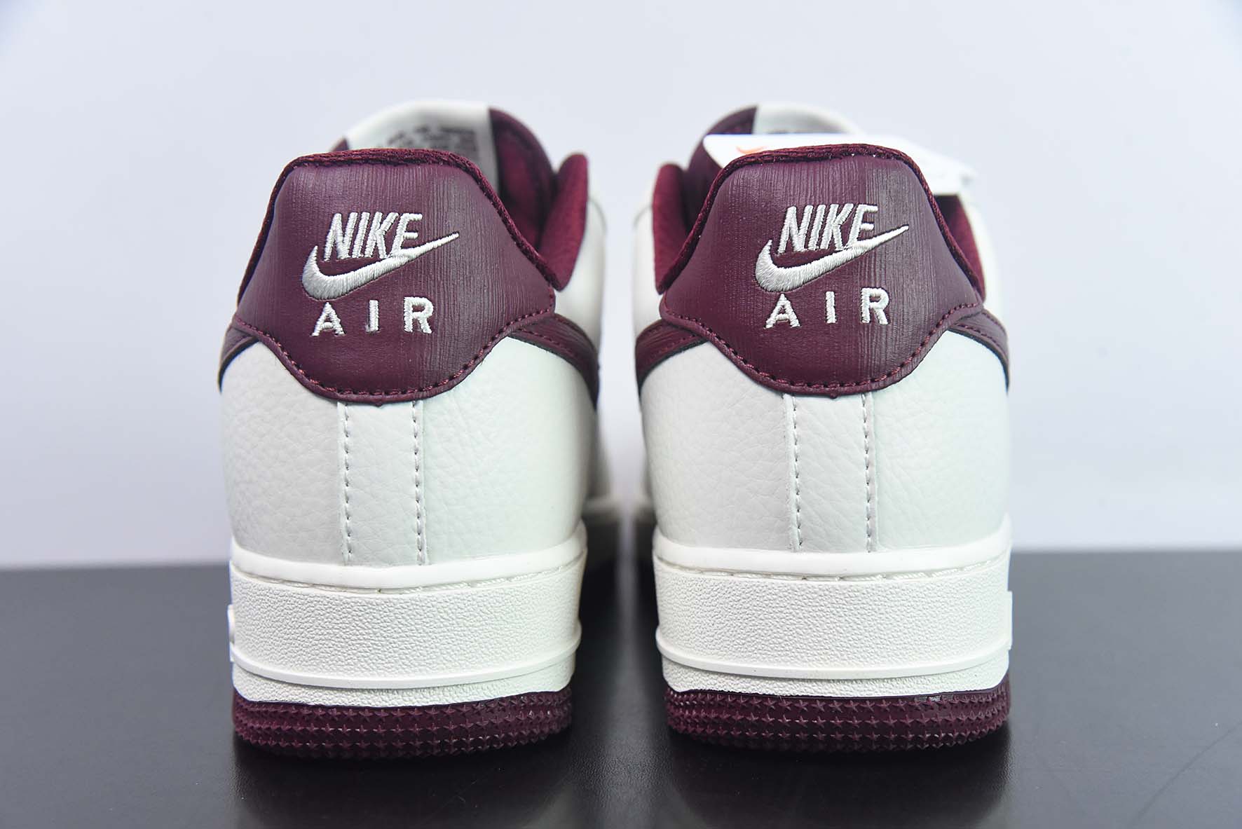 Nk Air Force 1'07 Low 酒红白配色 空军一号低帮休闲板鞋