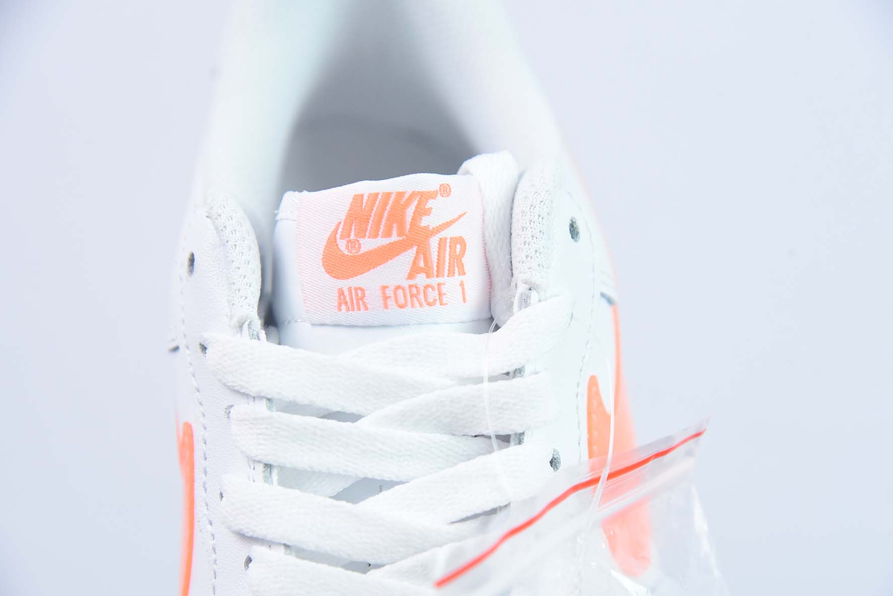 Air Force 1'07 Low Retro SP 空军一号低帮 皮革白橙渐变钩子”货号 CO3363-362