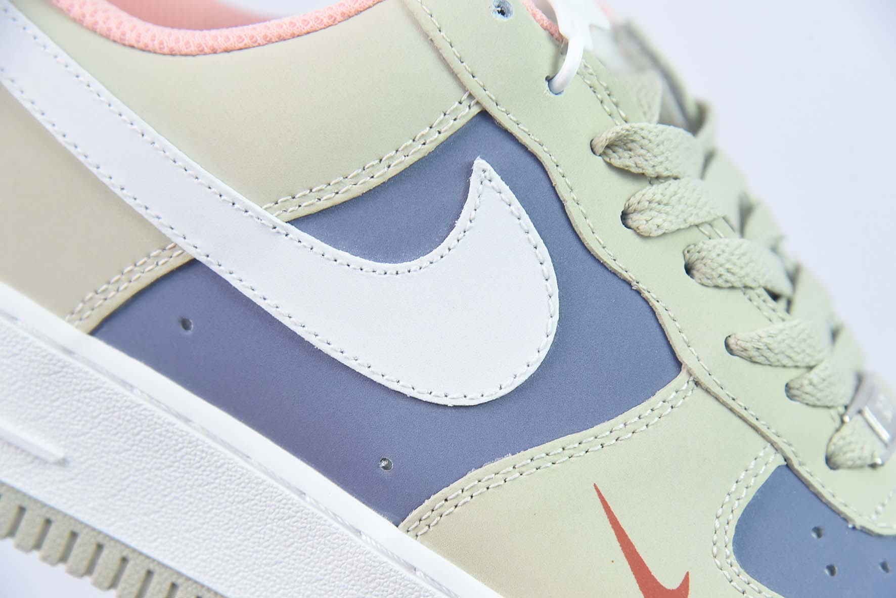 NIke Air Force 1 '07 Low “古驰联名--卡其灰拼接”空军一号 货号: 315122-009
