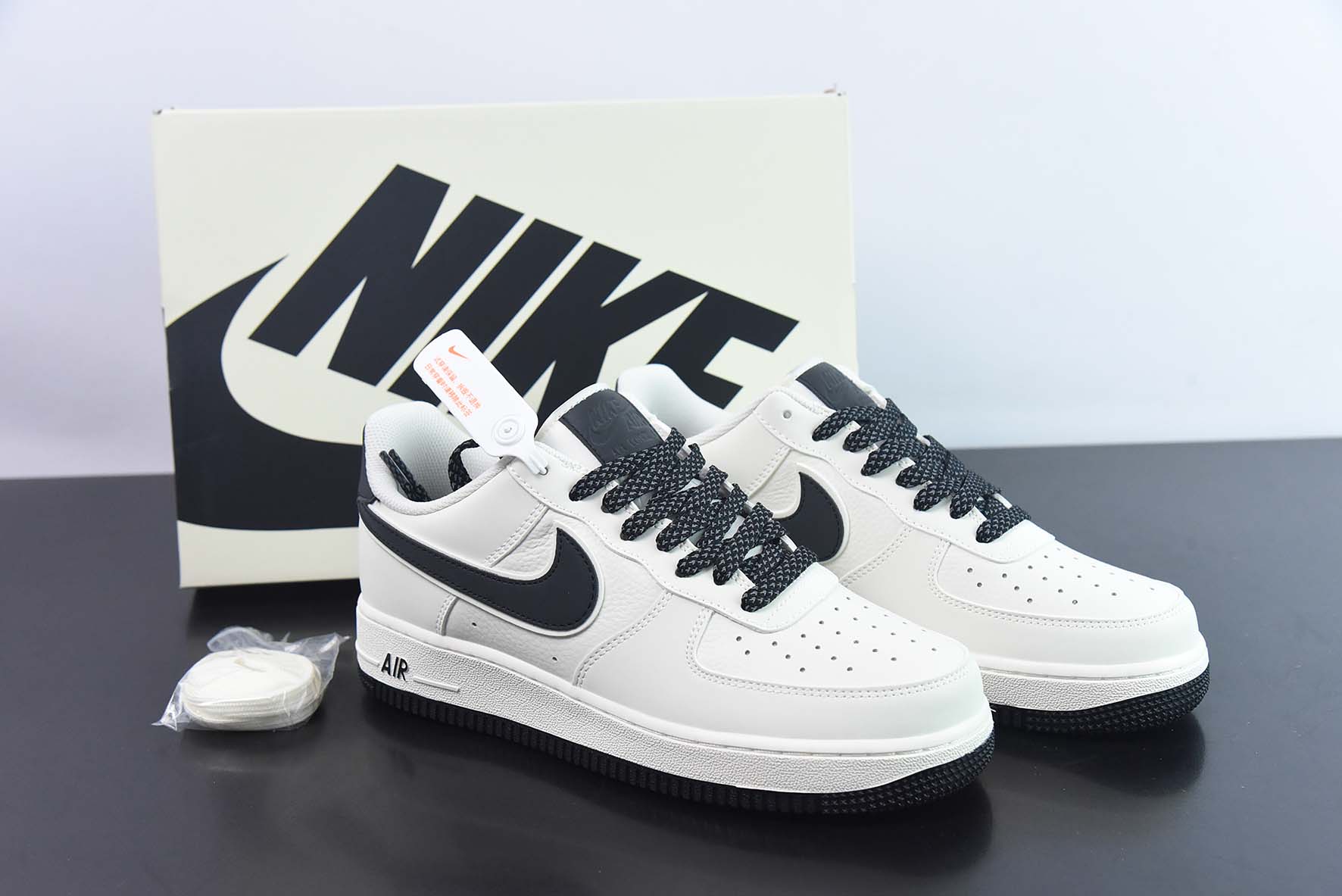 Nike Air Force 1 Low '07 “Keep Fresh”黑色小勾低帮货号:GL6835 001