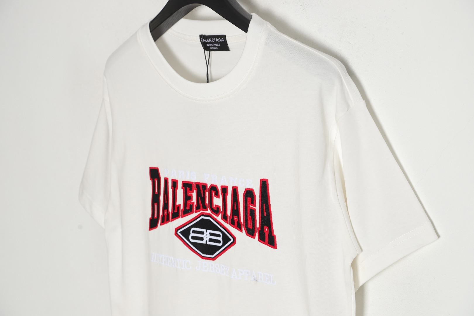 BALENCIAGA 巴黎世家 Authentic双b刺绣 短袖 15万针重磅3D立体刺绣