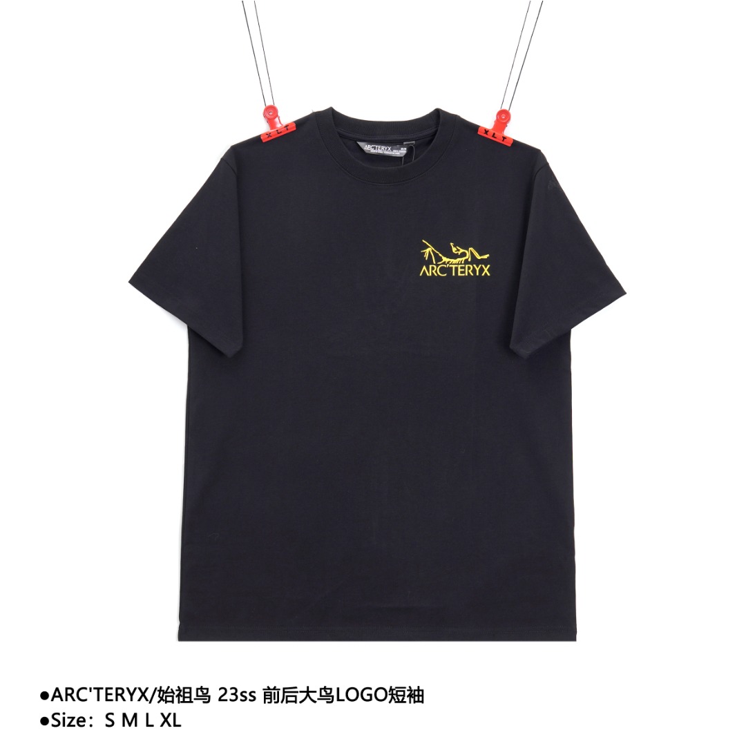 ARC'TERYX/始祖鸟 23ss 前后大鸟LOGO短袖 前后大年图案设计,采用280克精梳棉面料,颜色搭配靓丽时尚,经典百搭不过时,时尚有活力,面料舒适透气 款式编号:WF-560055015
