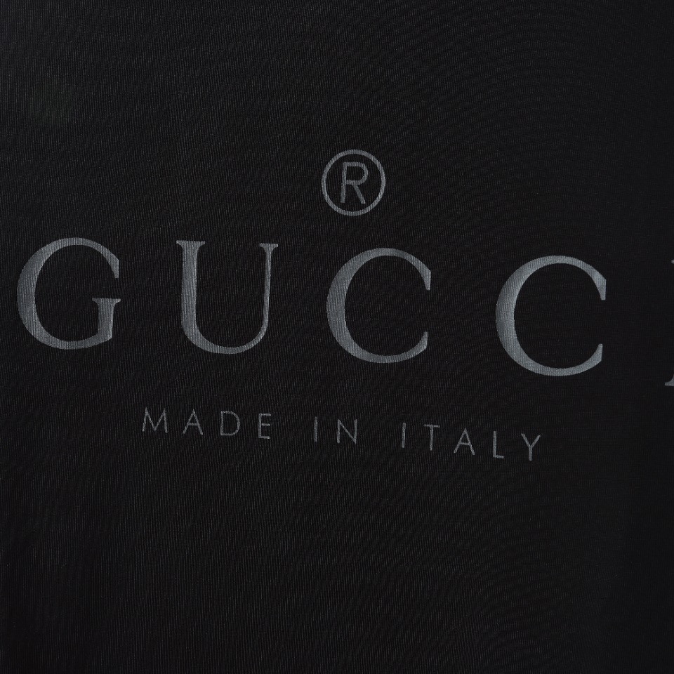 170 Gucci/古驰 G家 字母印花短袖T恤