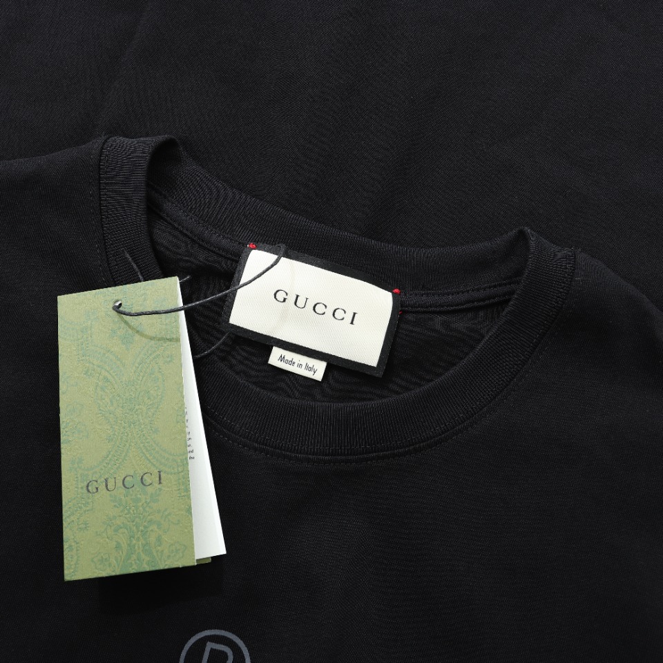 170 Gucci/古驰 G家 字母印花短袖T恤