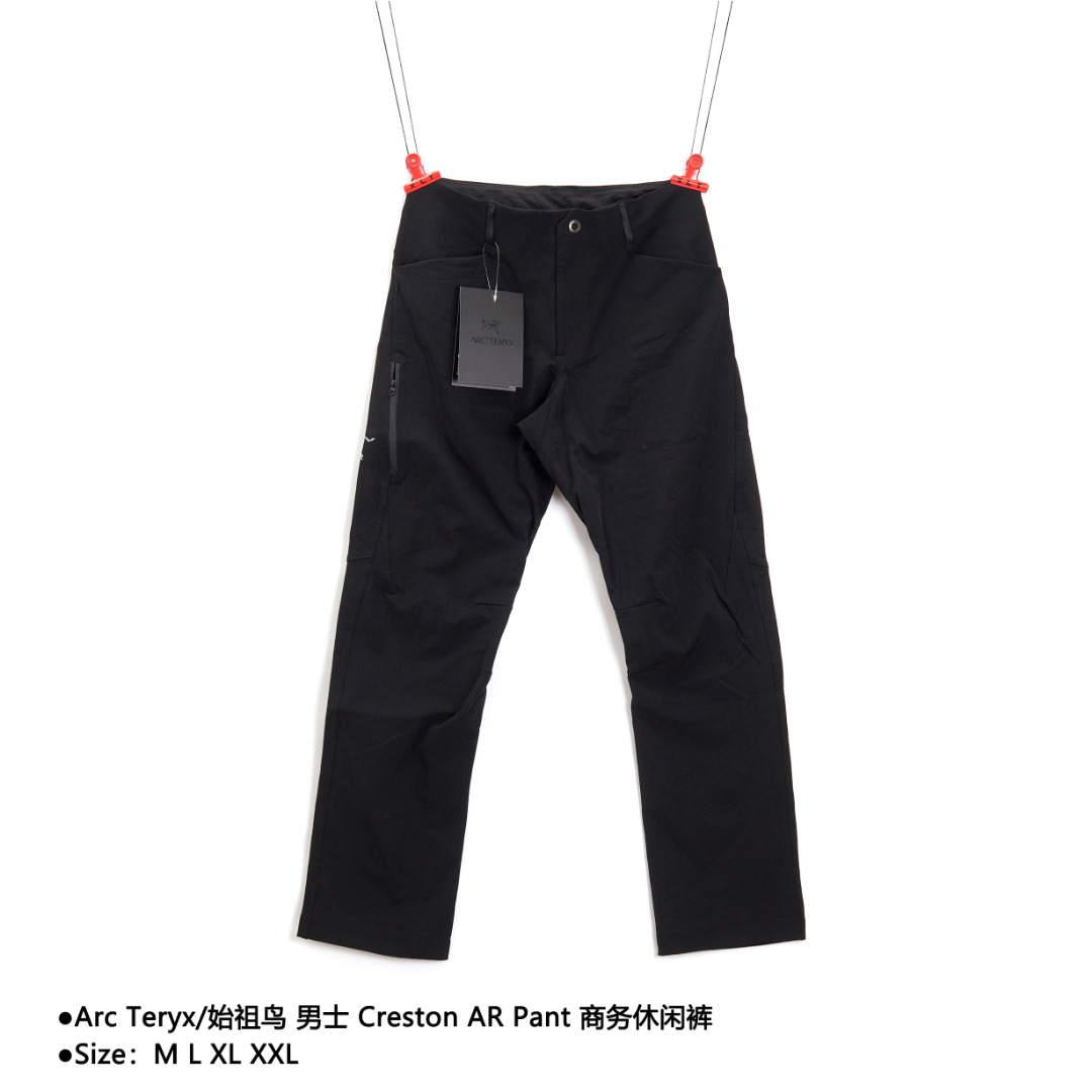 Arc Teryx/始祖鸟 男士 Creston AR Pant 商务休闲裤 春秋新品男士始祖鸟Creston AR Pant 战术软壳军版防风防水抗撕裂户外裤 优先好货 专柜同步 国内代工厂出货非常罕见的鸟家军版米诺陶系列裤 但是依然保持了原汁原味 外层采用了强悍的两层Windstopper 2L防风防水面料 内层是P0rlartec航空级 整体轻质的同时不失强大的保暖功能 Minotaur Jacket 是鸟裤标准版型 松紧腰带设计 精美印花 拉链全部定制版 最高版本喜欢的可入手 款式编号:II-56056056026
