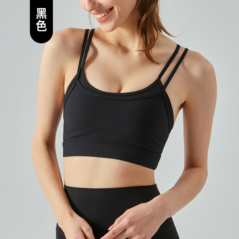 Lululemon Flow Y sports bra yoga black