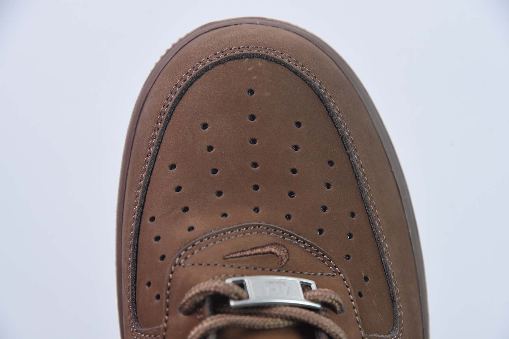 Nk Air Force 1 Low x Supreme 深棕摩卡 SUP联名 空军一号低帮休闲板鞋 货号:CU9225-200
