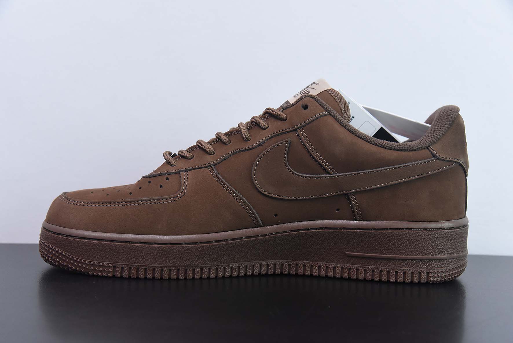 Nk Air Force 1 Low x Supreme 深棕摩卡 SUP联名 空军一号低帮休闲板鞋 货号:CU9225-200