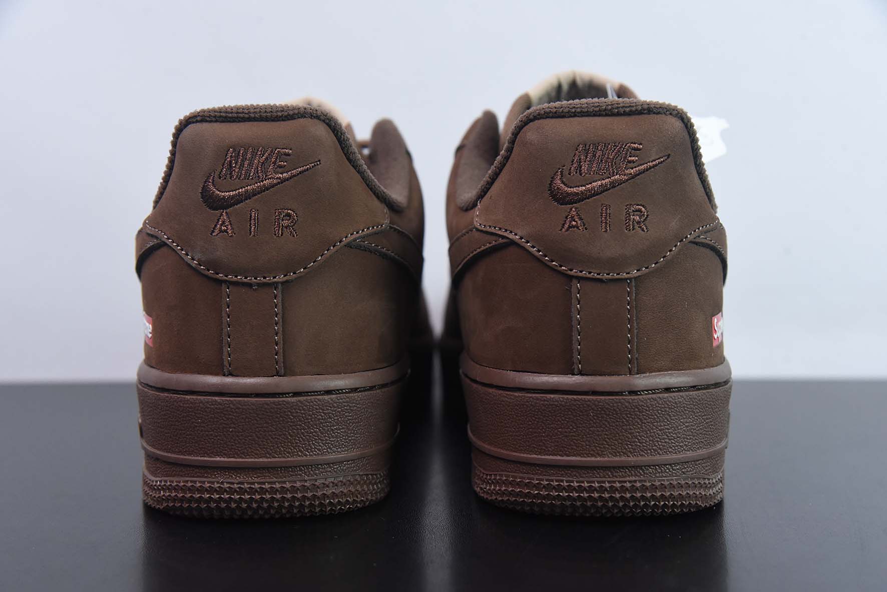 Nk Air Force 1 Low x Supreme 深棕摩卡 SUP联名 空军一号低帮休闲板鞋 货号:CU9225-200