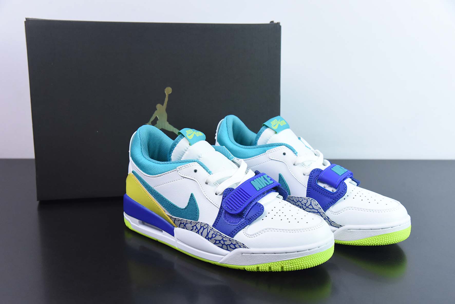 Air Jordan Legacy312Low AJ312白绿兰 低帮男子篮球鞋货号:CD7069-10